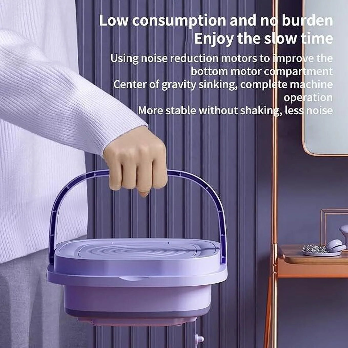 Portable Mini Washing Machine and Spin Dryer Y5987