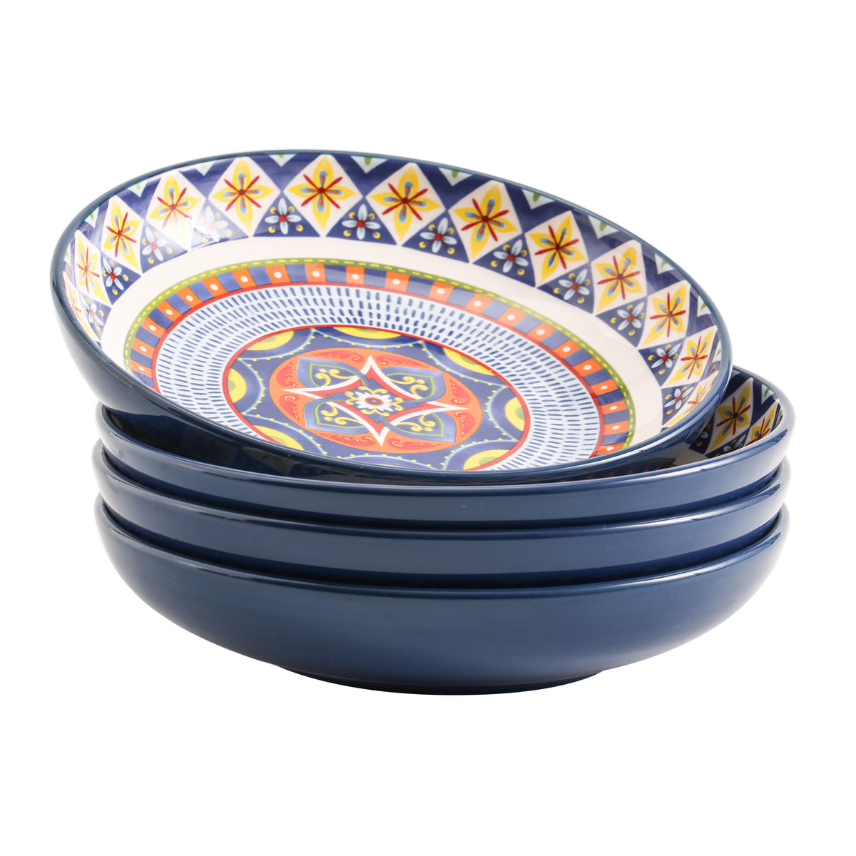 Ceramic 35oz Dinner Bowls Set of 4 S4925