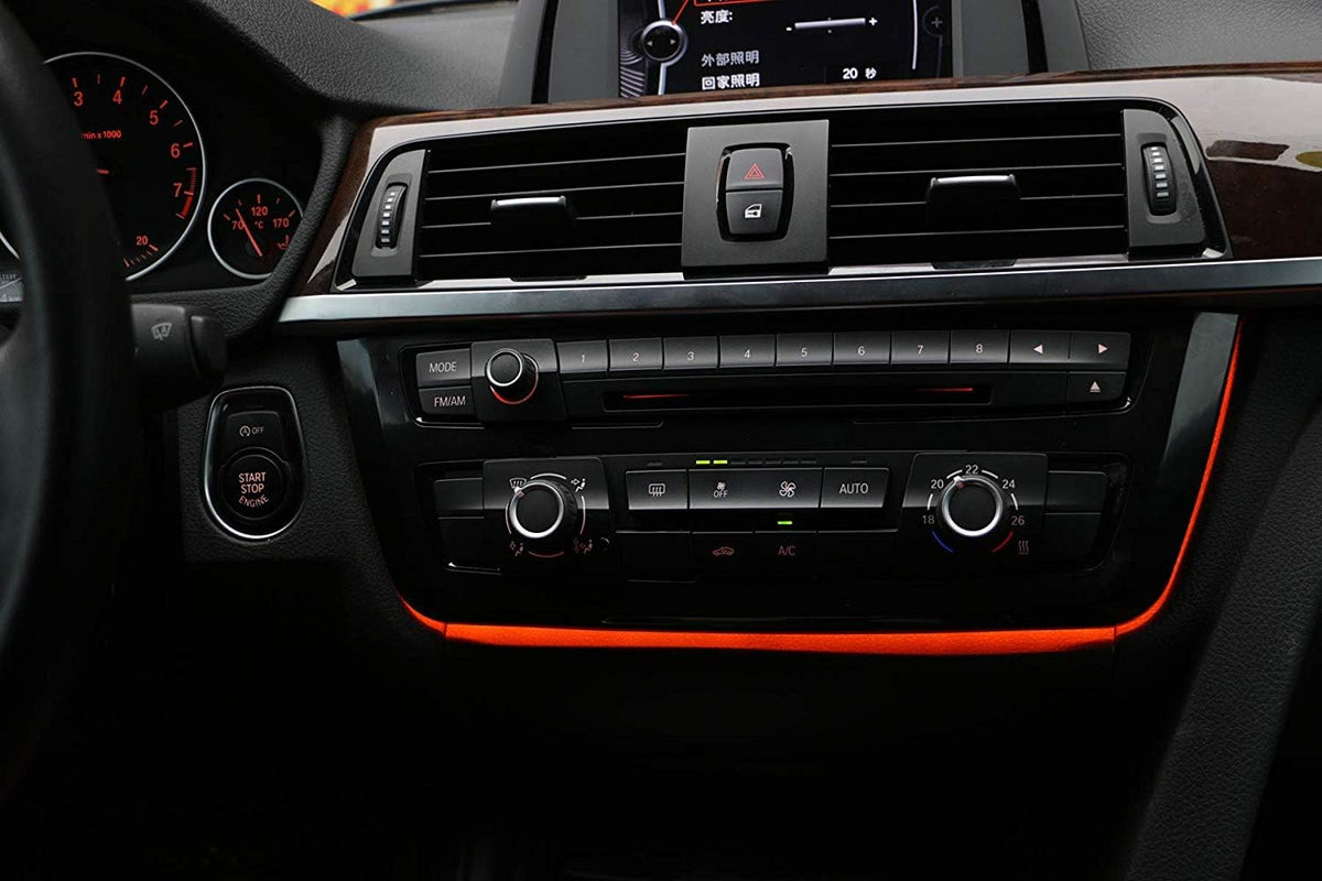 Blue Orange Dual Color Car Interior Ambient Lights C6774