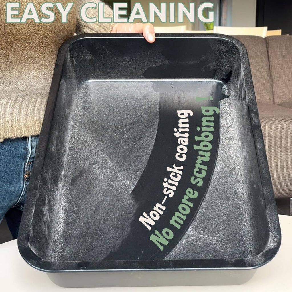 Stainless Steel Extra Large Litter Box with Lid G666239