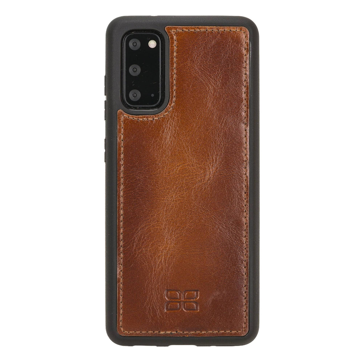 Brown Detachable Leather Wallet Case G808601