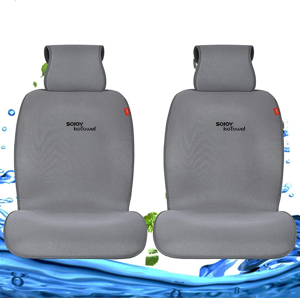 Universal Car Seat Cushion for Front Seats Black G2811