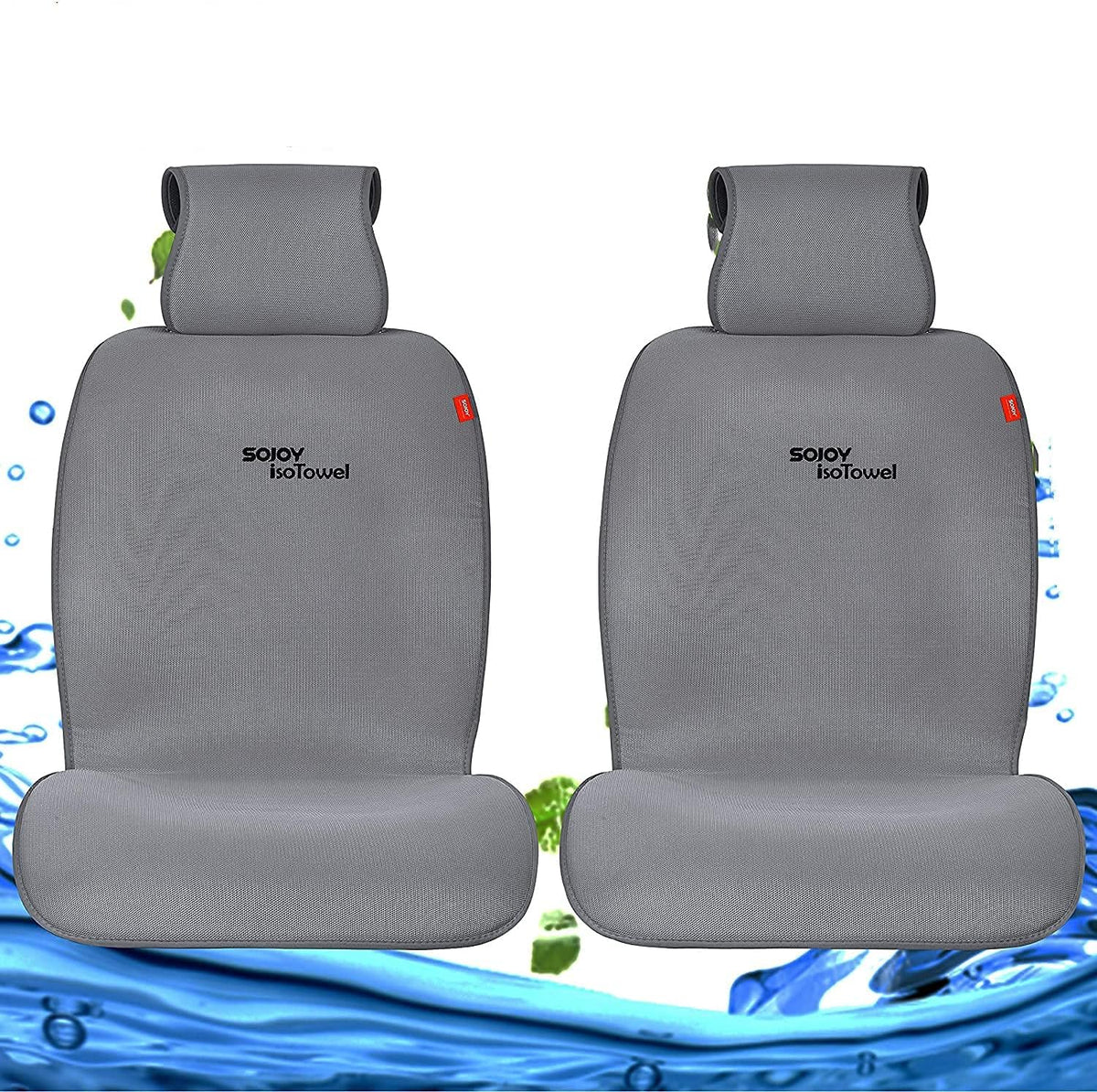 Universal Car Seat Cushion for Front Seats Black G2811