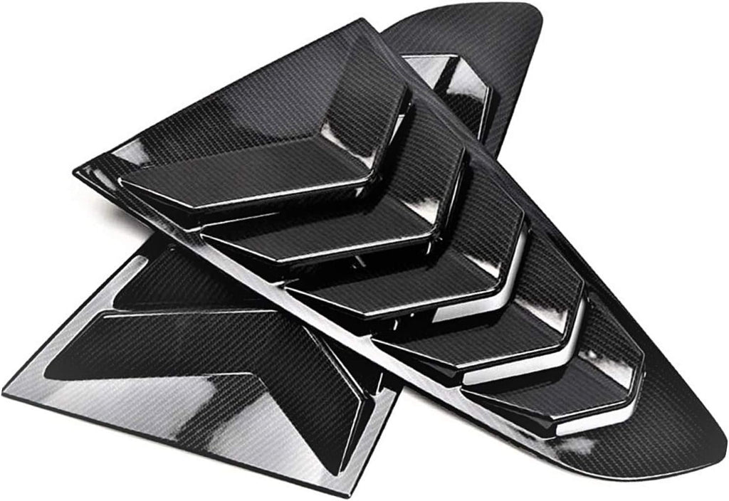 Carbon Fiber Window Louver 2Pcs T1160