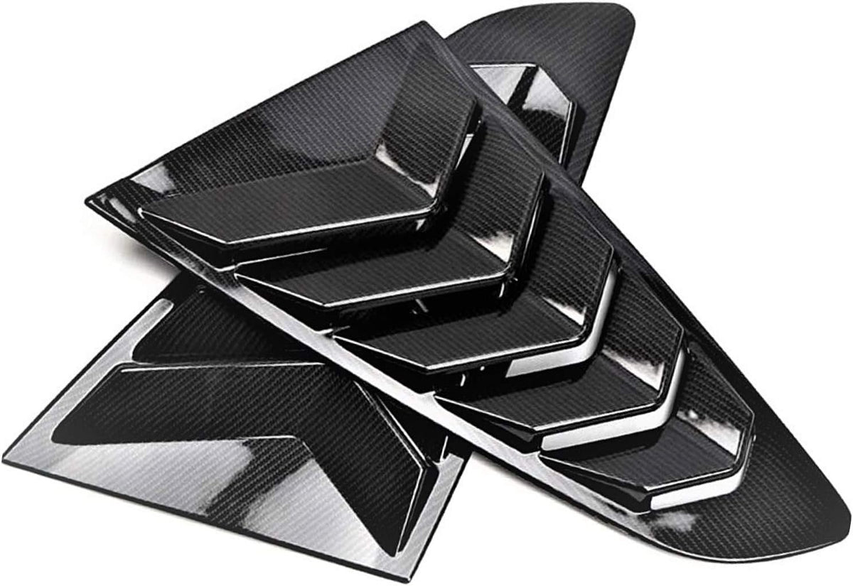 Carbon Fiber Window Louver 2Pcs T1160