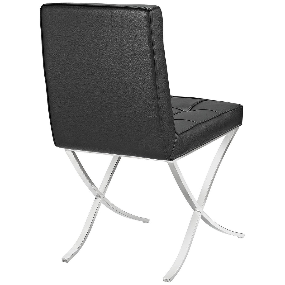 Black Memory Foam Dining Chair O34564