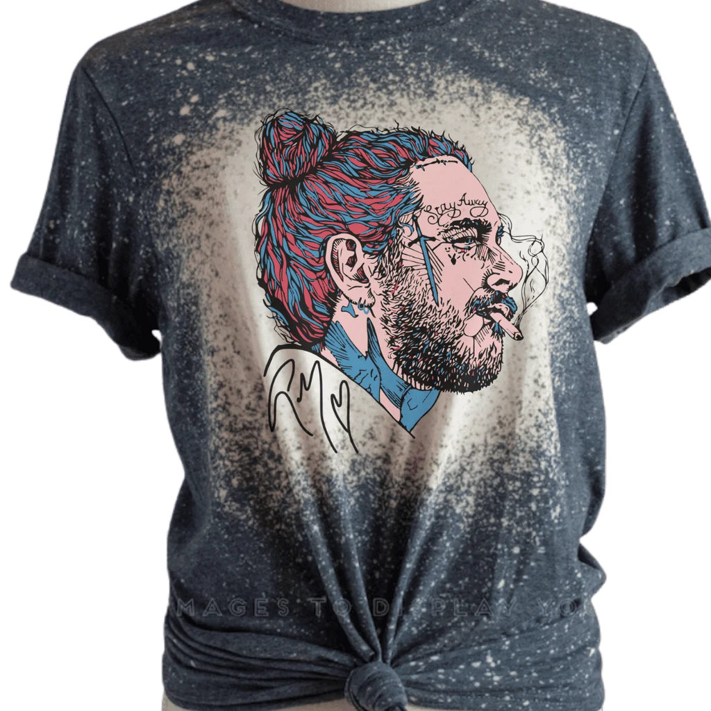 Distressed Vintage Bleached T-Shirt O1838