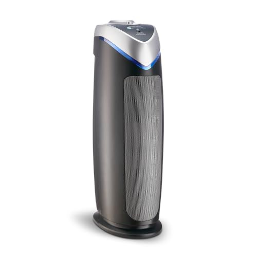 4-In-1 HEPA Air Purifier 22" Tower Gray L106552