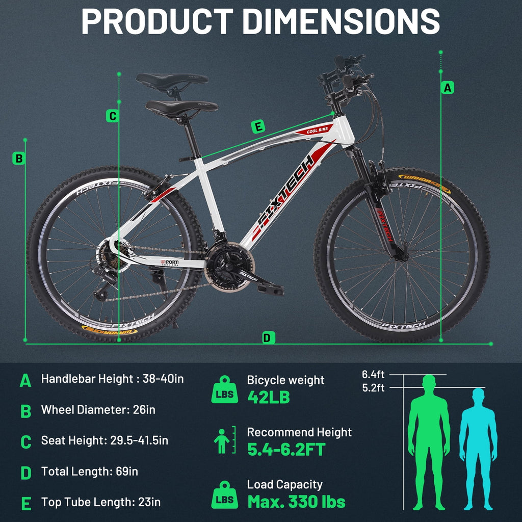 White 26'' Mountain Bike N625369