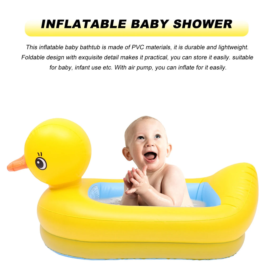 Inflatable Toddler Pool Tub Baby Swimming Bathtub F535707