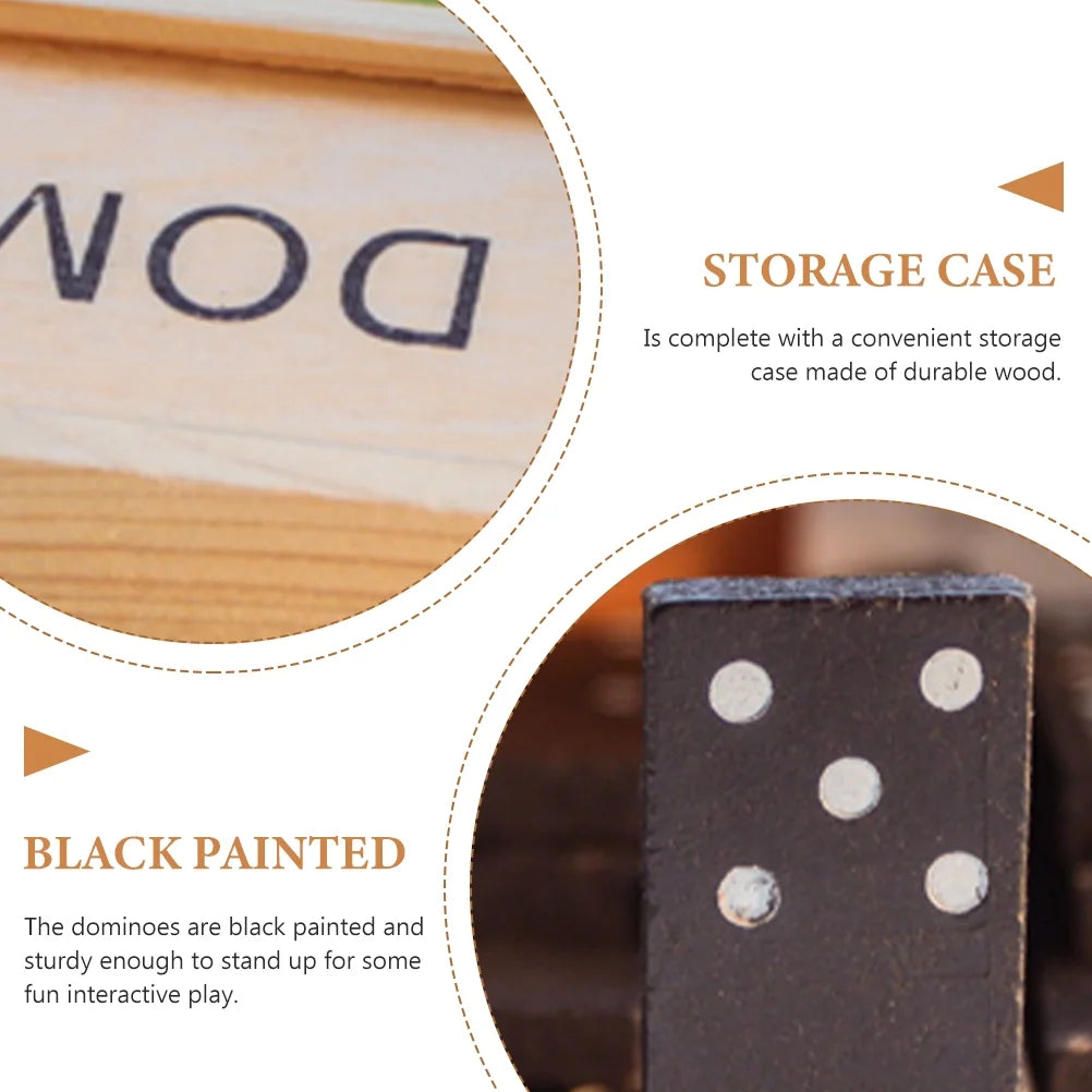 Wooden Domino Game Toy N539