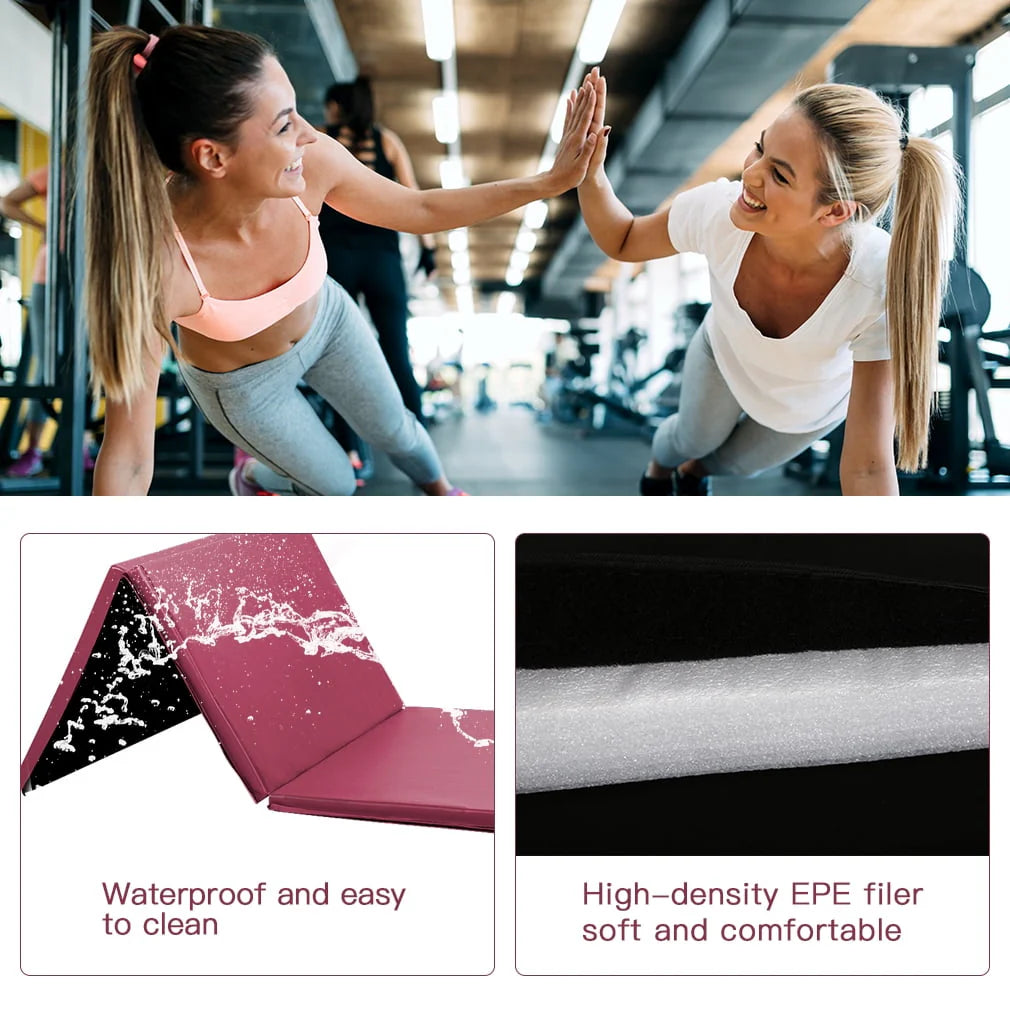 4'x8'x2 Folding Gymnastics Mat W474