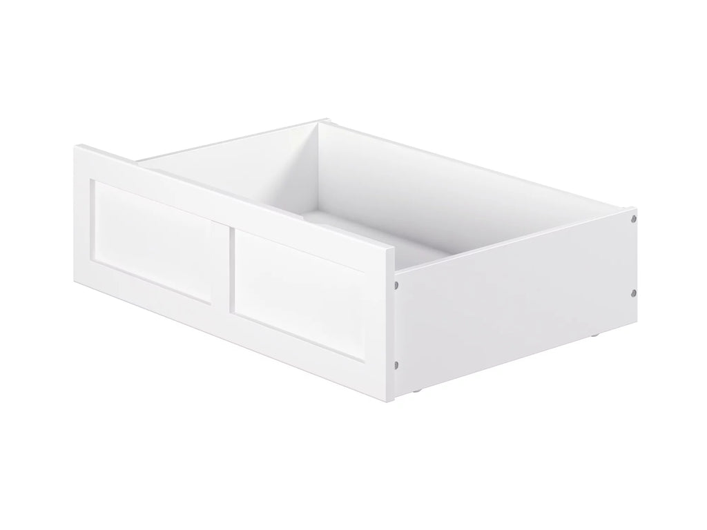 White Under Bed Storage Drawer D869
