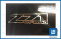 Chrome Reflective Decals Stickers for Chevy Silverado (set of 2) W389