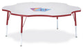 Berries Red Elementary Six Leaf Activity Table K95300