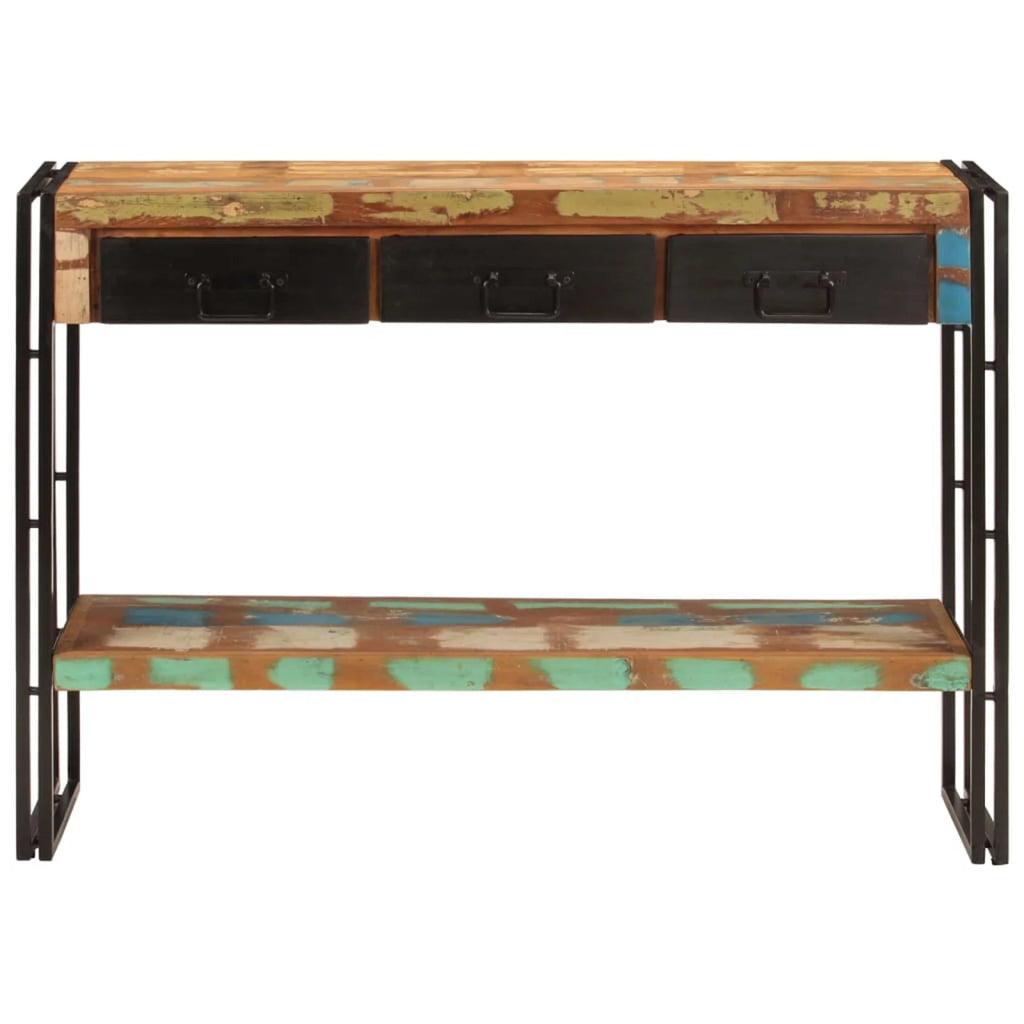Solid Wood Reclaimed Console Table T163609