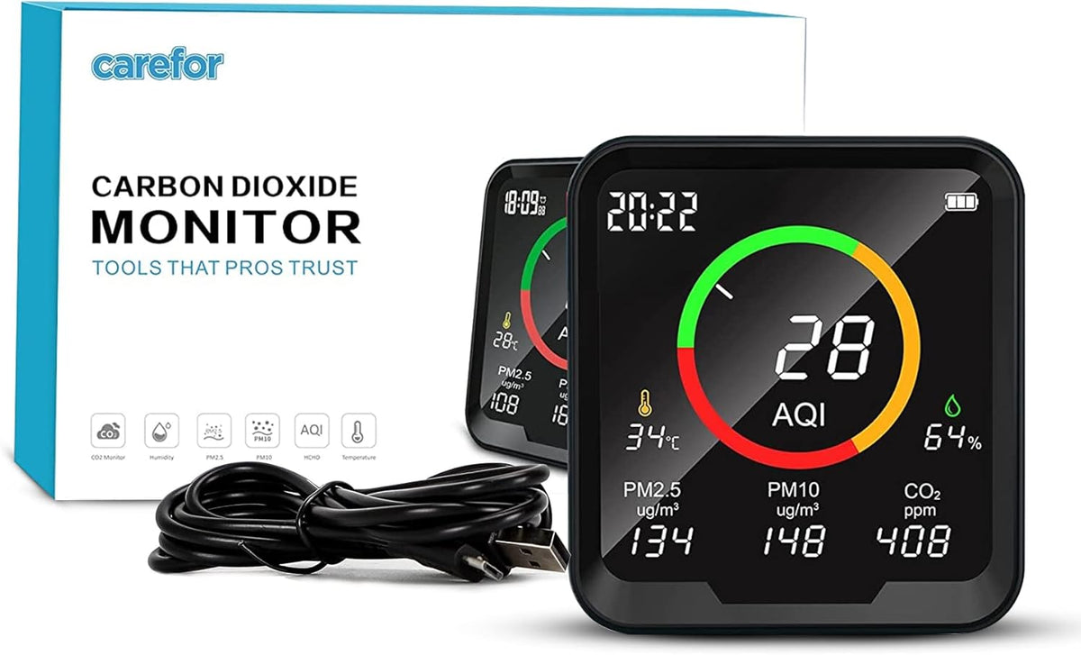 9A Air Quality Monitor CO2 Detector S88492