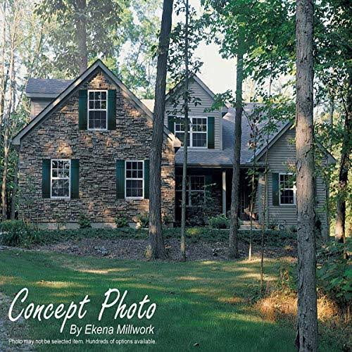 Black Composite Board-n-Batten Shutters (Per Pair) Y869