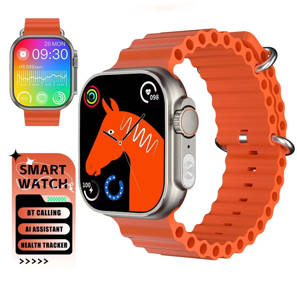Smart Watch 2.1" Bluetooth Call IP68 Waterproof Z889901