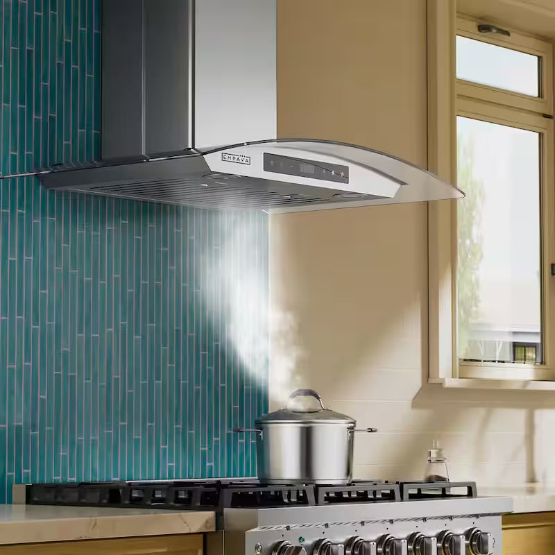 30 in. 400 CFM Stainless Steel Wall Mount Range Hood X412991