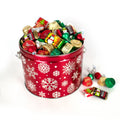 2.7 lb Candy Holiday Gift Tin A113019