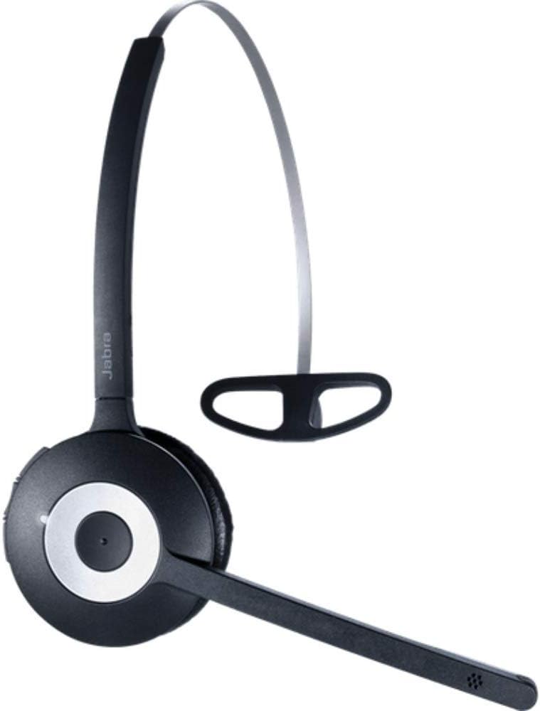 Wireless Bluetooth Headset with Headband Attachment and Base (Renewed) X39475