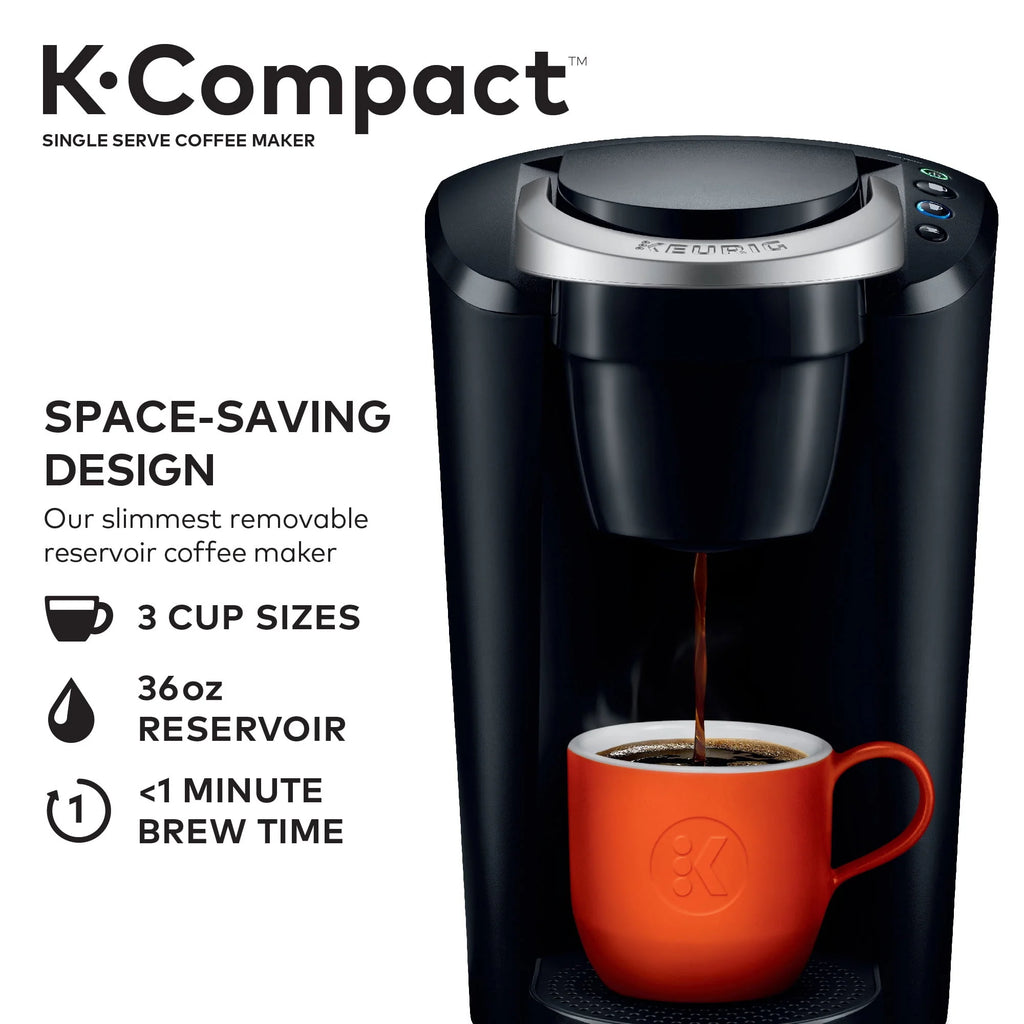 Black Single-Serve K-Cup Pod Coffee Maker X827