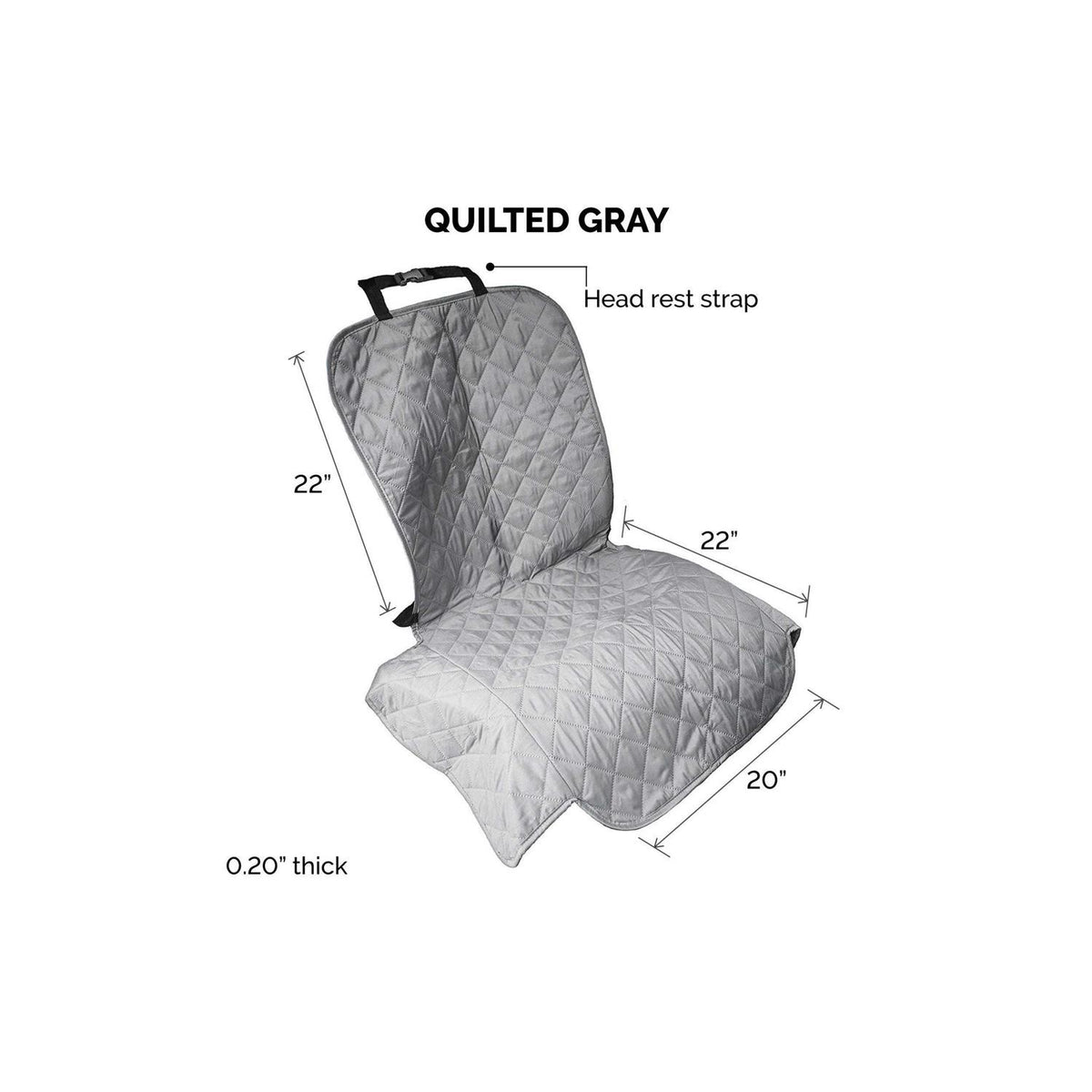 Pet Car Barrier & Seat Protector with Carry Bag E270