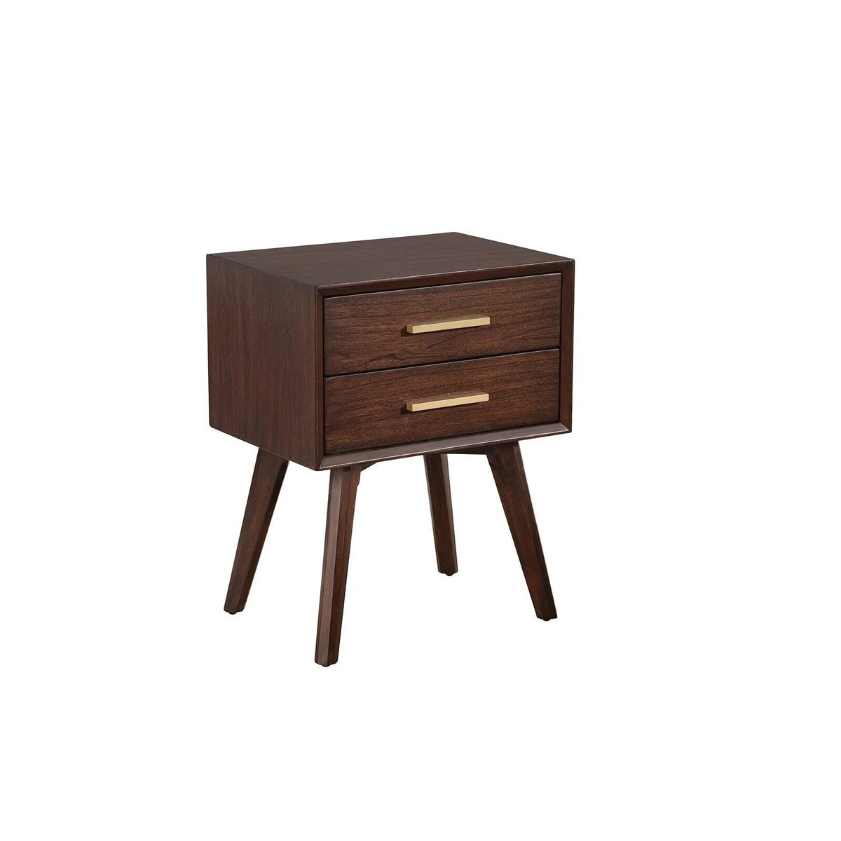 2 Drawer Wood Nightstand B344277