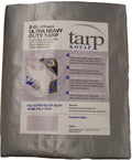Silver/White 30 x 40 Poly Tarp N217