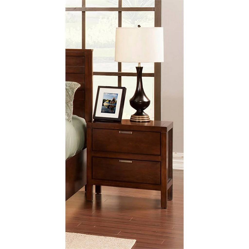 3 Piece Nightstand and California King Storage Bed Set U15115