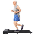 Portable Under Desk Treadmill with Remote Control and LED Display Pink T53450
