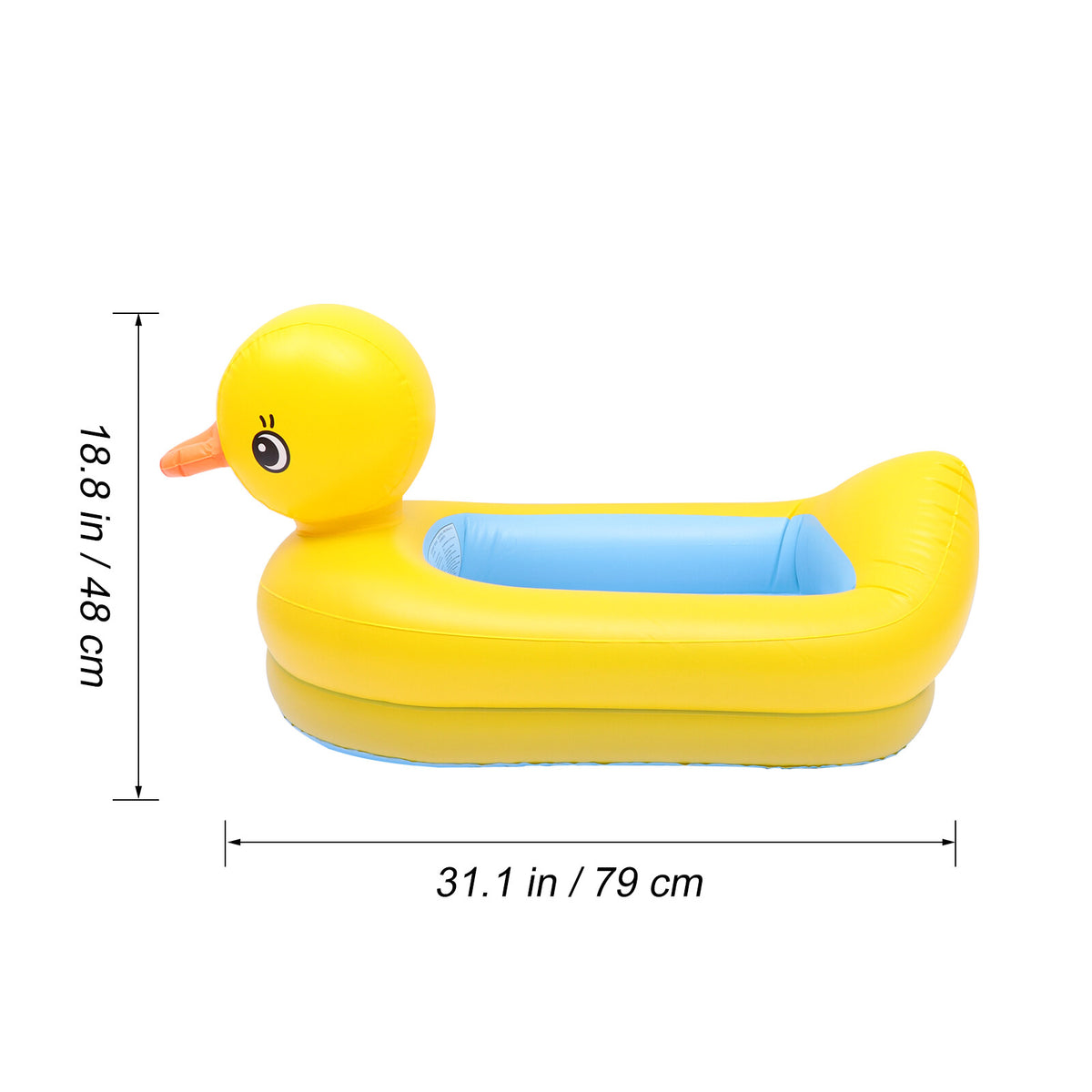 Inflatable Toddler Pool Tub Baby Swimming Bathtub F535707