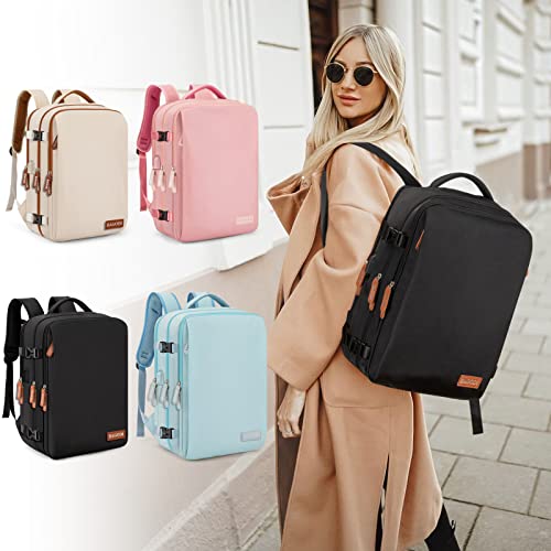 15.6 Inch Waterproof 40L Laptop Backpack (Black) K510790
