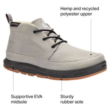 Granite Gray Hemp Chukker G759585