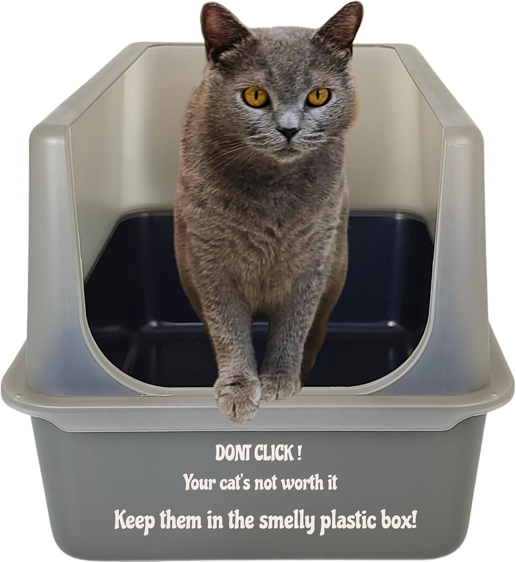 Stainless Steel Extra Large Litter Box with Lid G666239