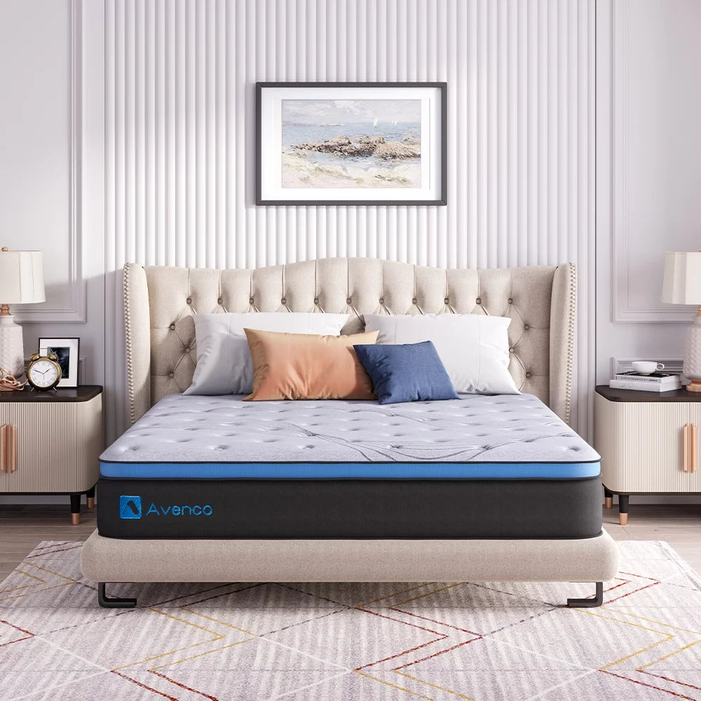 10 inch Queen Size Hybrid Mattress T981679