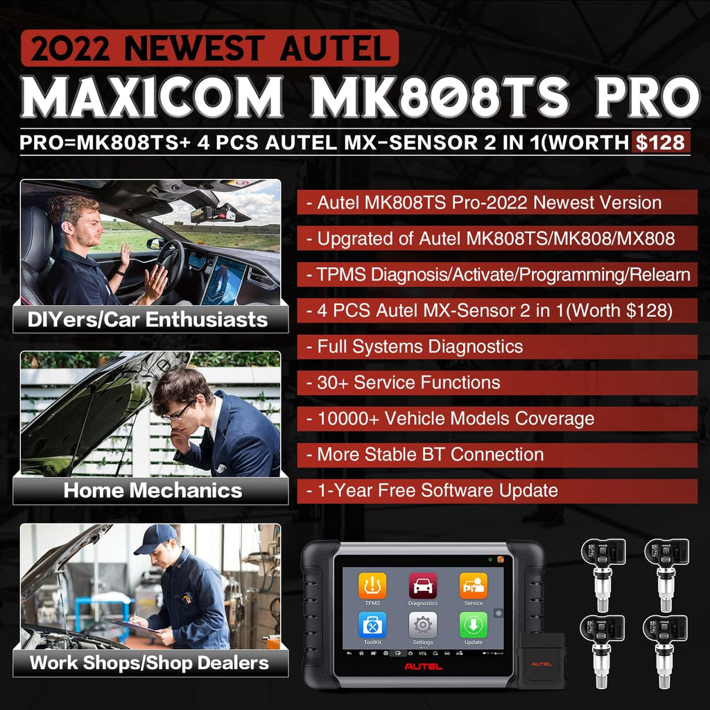 Diagnostic Scan Tool with 4 MX-Sensor G90983