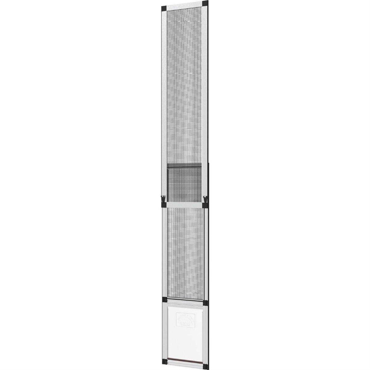 Small Silver Patio Pet Door H175