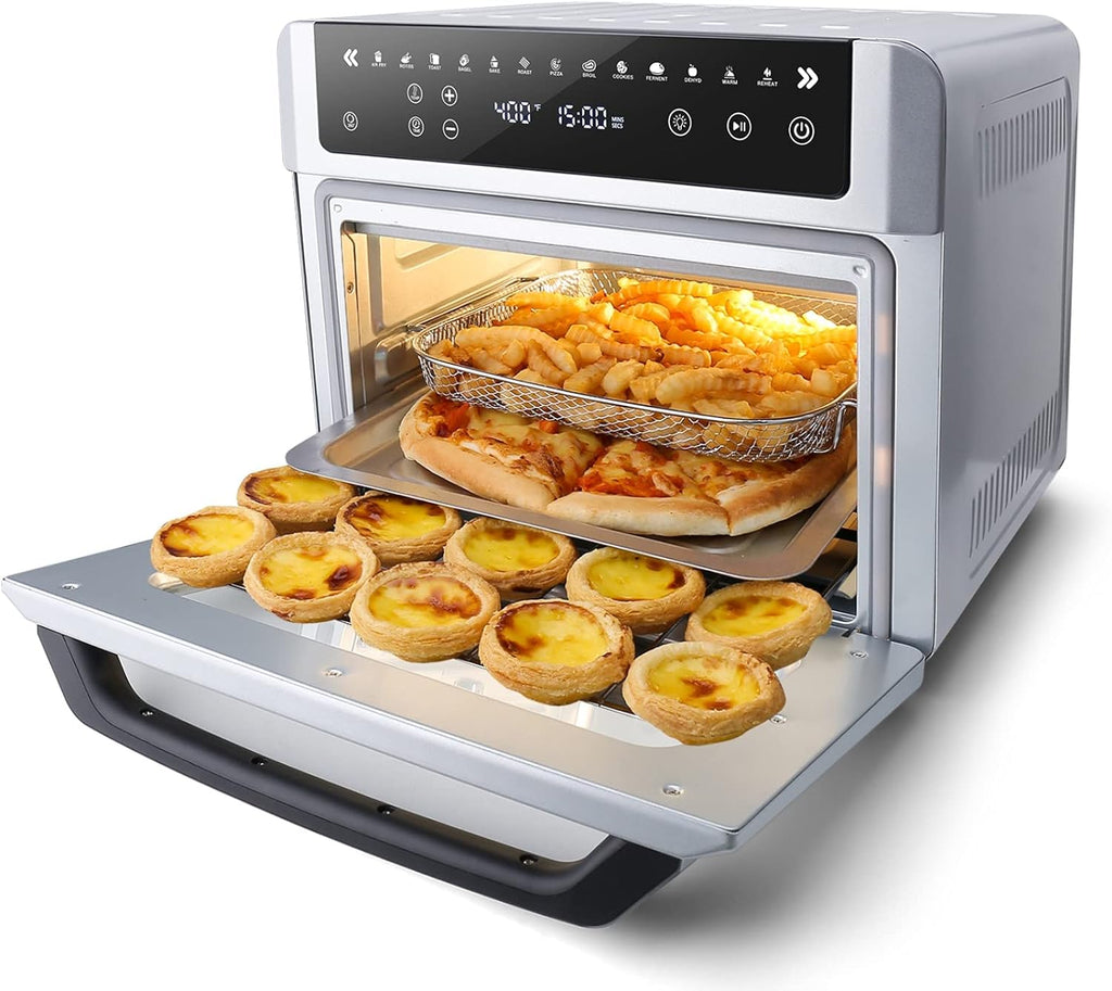 Air Fryer Toaster Oven Combo with Rotisserie and Dehydrator Q8275