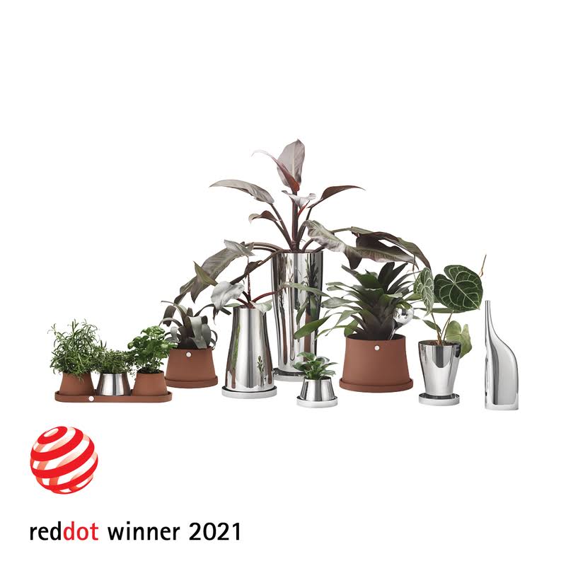 Stainless Steel Watering Can, 0.9L Y603