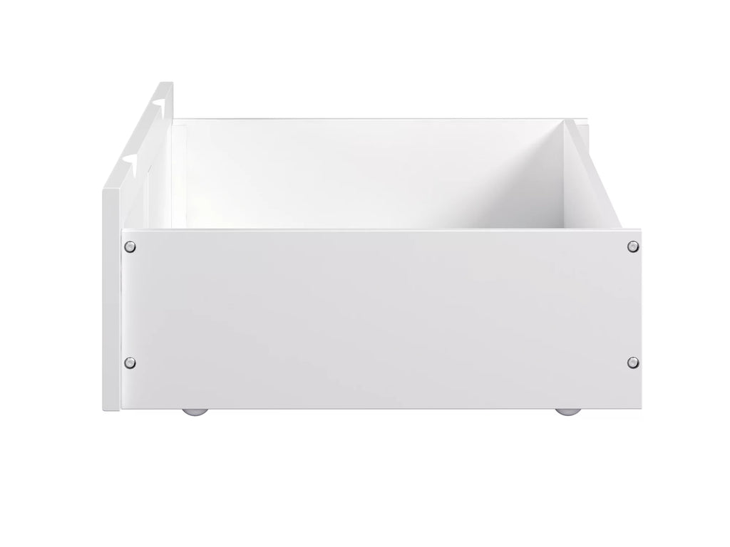 White Under Bed Storage Drawer D869