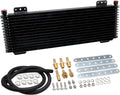 Black Transmission Oil Cooler with Mounting Hardware Y21072