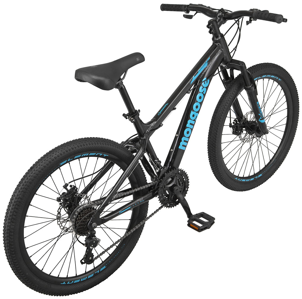 Black 24-in. 21 Speeds Mountain Bike T111717
