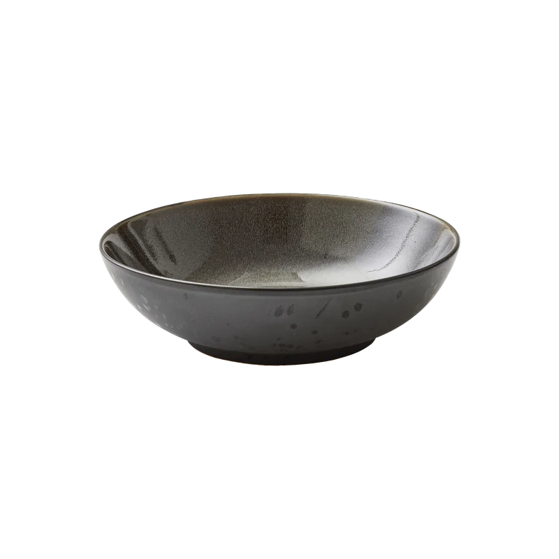 Salad Bowl 24cm Black Grey A8284