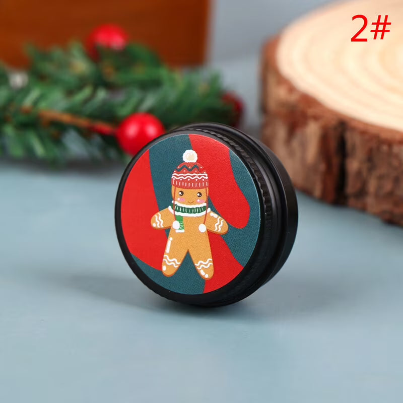 1:12 Dollhouse Miniature Christmas Cookies Biscuit Candy Gift Box Tin Box Model Decor Toy E5100