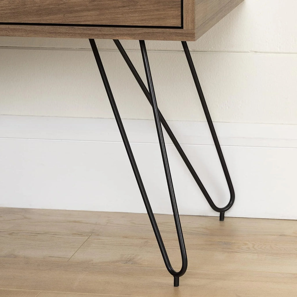 Dark Wood End Table P3143