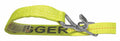 Ratchet Tie Down Strap, Poly, 27 ft. B19545