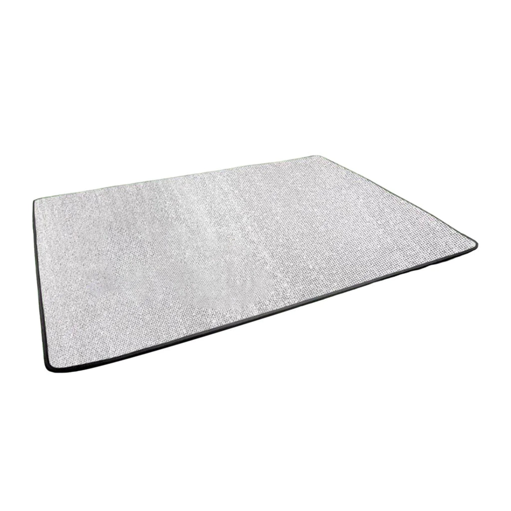 Camping Mat Aluminum Foil Sleeping Mattress Pad Waterproof Folding Insulation Foam Sleeping Mat 200cmx300cmx0.5cm I67645