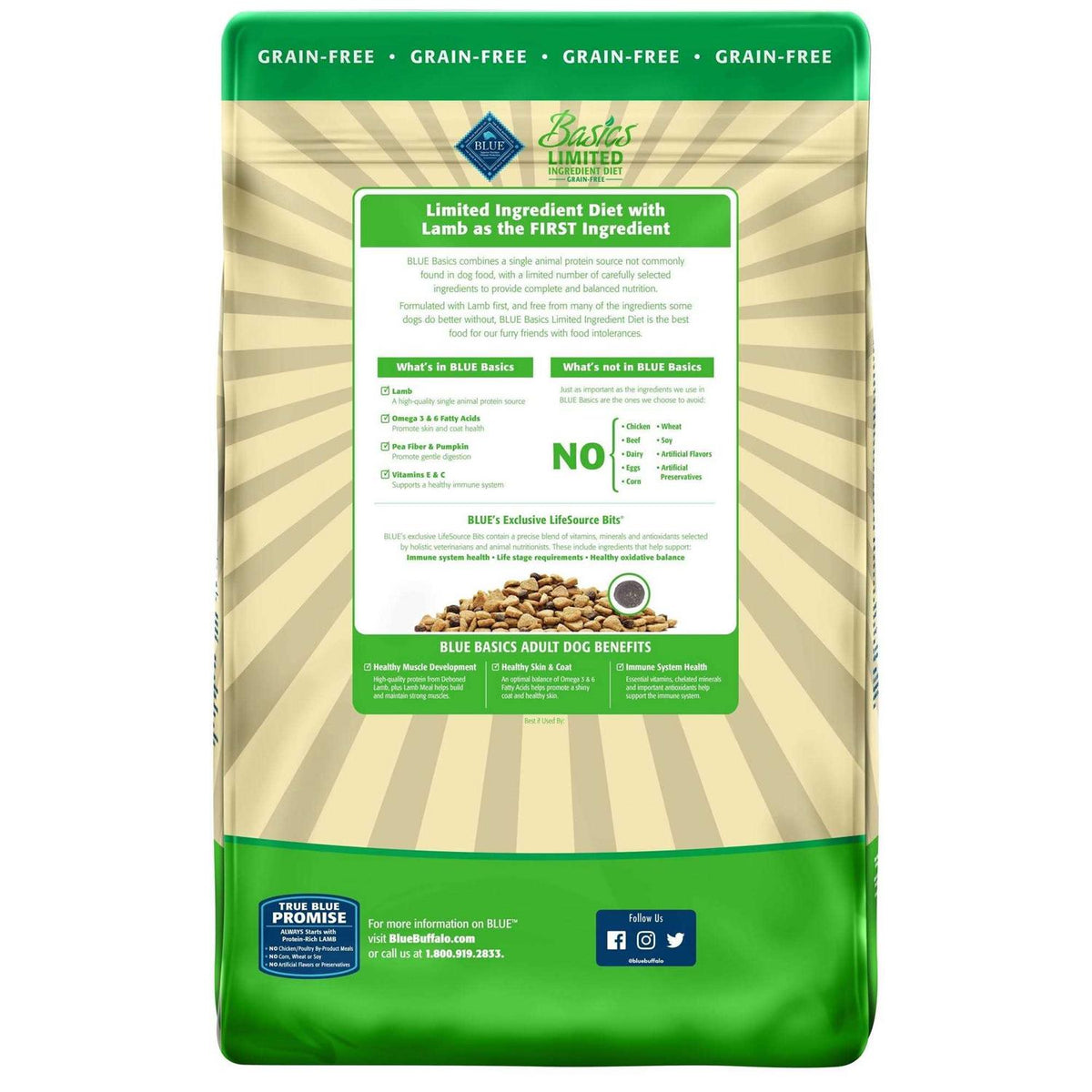 Grain-Free Lamb & Potato Dry Dog Food K870